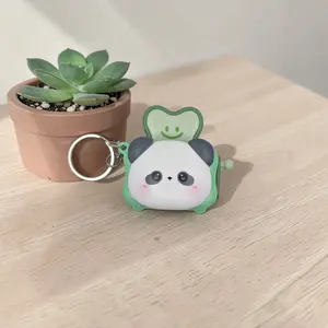 🍞🐻✨ Kawaii Fidget Toaster Keychain ✨🐼🍞