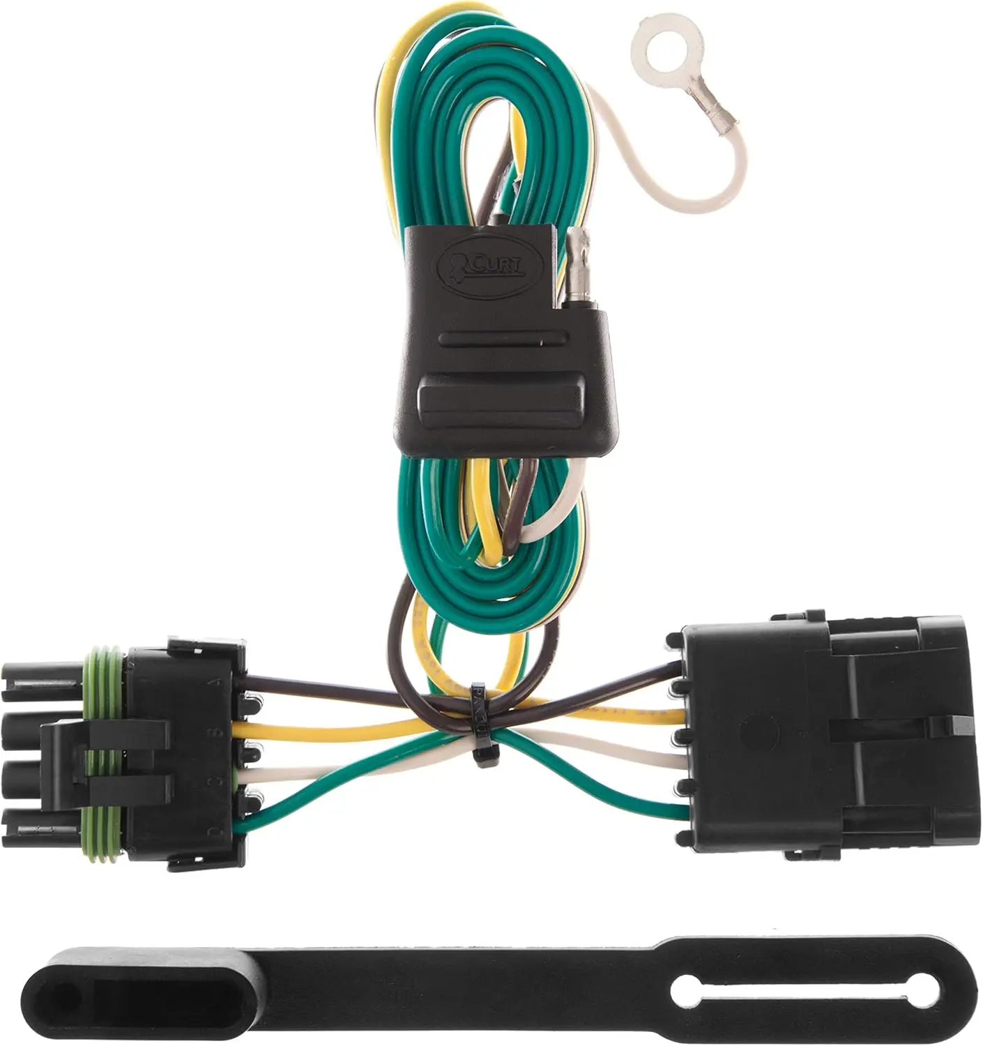 Custom Vehicle-Trailer Wiring Harness 55315, 4-Pin Vehicle-Side, Plug-and-Play, SMT Circuitry, Standard Trailer Wiring Output for Select Chevrolet, GMC Pickup Trucks, Custom Vehicle-Ailer Wiring Harness