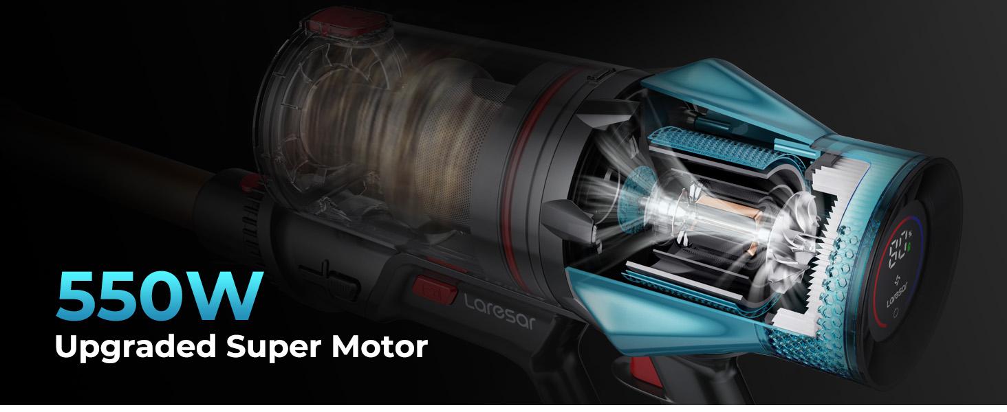 [Self-Standing] Honiture X7,550W/45Kpa, 60Mins Runtime, Touch Screen, Anti-Tangle, Charging Station,New Model Cordless Vacuum Cleaner Home Appliances