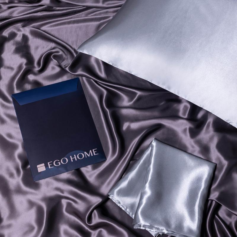 Queen Pillowcase Set of 2 with Envelope Closure Silky Soft Satin Fabric for Restful Sleep Multiple Colors Easy Care Soft Breathable Sheet