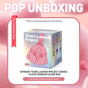 unboxing - CRYBABY Tears Launch Project Series-Plush Pendant Blind Box