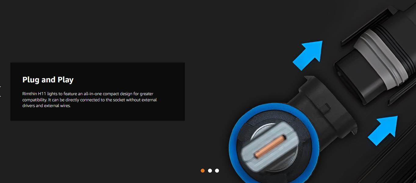 【CONFIRM MODEL BEFORE ORDER】Rimthin 9005/HB3/9006/HB4/H11/H9/H8/H7 White LED Headlight Kit High/Low Beam Bulbs Super Bright 6000K 32000LM 【CONFIRM MODEL BEFORE ORDER】Rimthin 9005/HB3/9006/HB4/H11/H9/H8/H7 White LED Headlight Kit High/Low Beam Bulbs Super Bright 6000K 32000LM