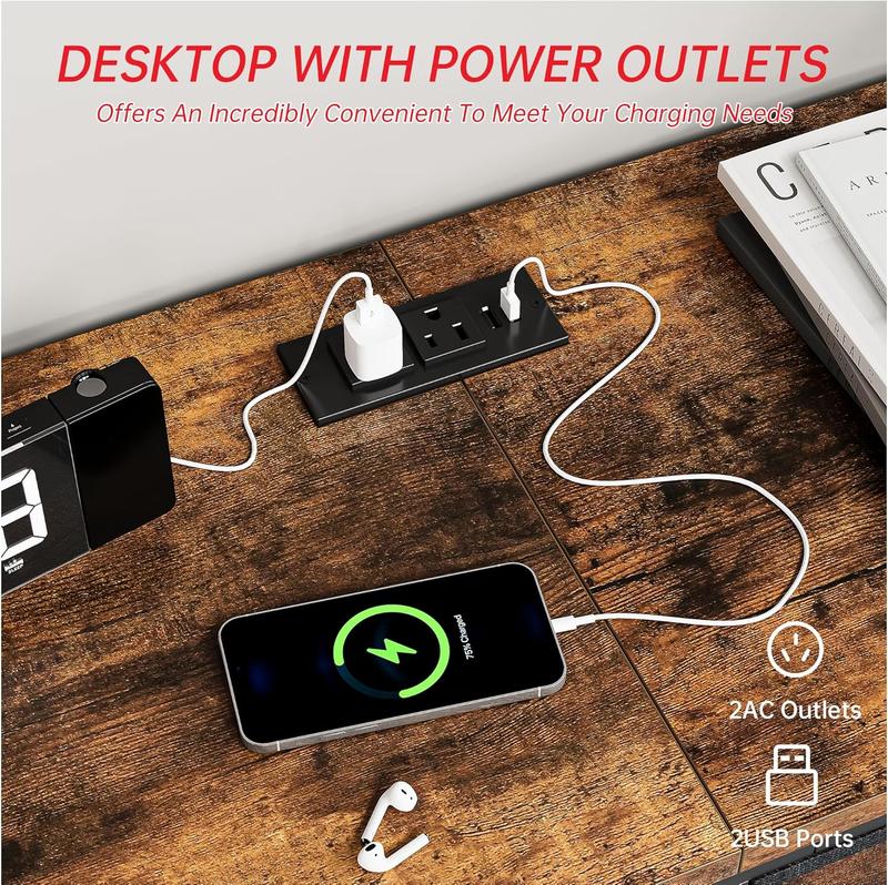 14 Drawer Dresser, 63 in Fabric Dresser TV Stand with Power Outlet for 65 70 75 in TV, Long Entertainment Center for Bedroom, Closet, Living Room, Entryway