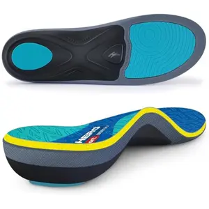 Insoles for Standing All Day, High Arch Support Plantar Fasciitis Insoles Reduce Fatigue