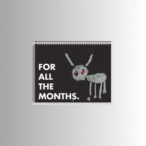 2026 OVO Drake Wall Calendar - For All The Dogs Album Themed, Hip Hop Fan Merch Collectible, Perfect Gift for Rapper Drake Lovers & OVO Fans