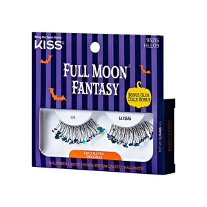 KISS Halloween 'Full Moon Fantasy' False Eyelashes, Decorated - Starry Night