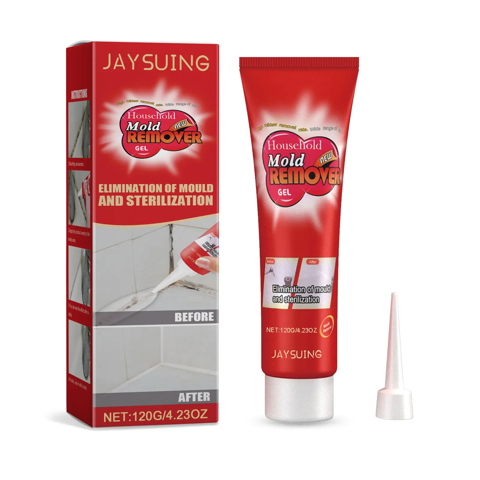 Jaysuing Anti-Mold Gel, Wall And Wall Cleaner, Furniture And Tile Multi-Functional Cleaning And Anti-Mold Gel
