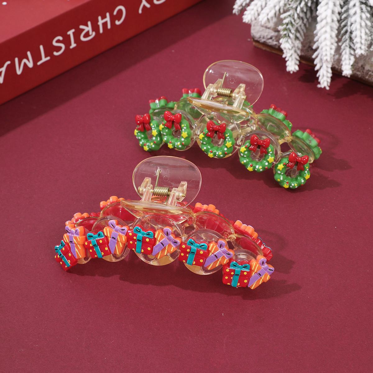 AWAYTR Christmas Hair Claws Clips for Women Cute Hair Clips for Girls Gingerbread Santa Tree Snowman Hair Barrettes Large Hair Claw Clips for Thick Thin Xmas Hair Accessories for Christmas Party AWAYTR Christmas Hair Claws Clips for Women Cute Hair Clips for Girls Gingerbread Santa Tree Snowman Hair Barrettes Large Hair Claw Clips for Thick Thin Xmas Hair Accessories for Christmas Party