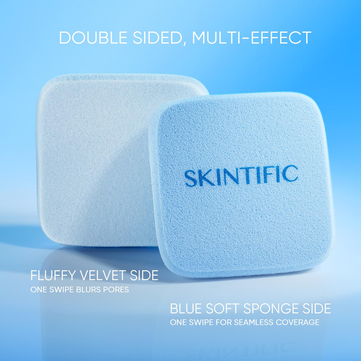 [New Launch] SKINTIFIC Ultra Cover Powder Foundation Hype Fine Powder 3X Soft-Focus Complex Intelli Oil Control 16H Matte Finish All Skin Type Best For Oily Skin