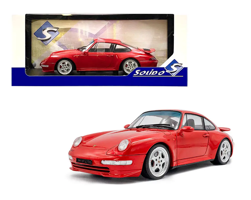 1:18 1997 Porsche 911 (993) Carrera RS Red by Solido