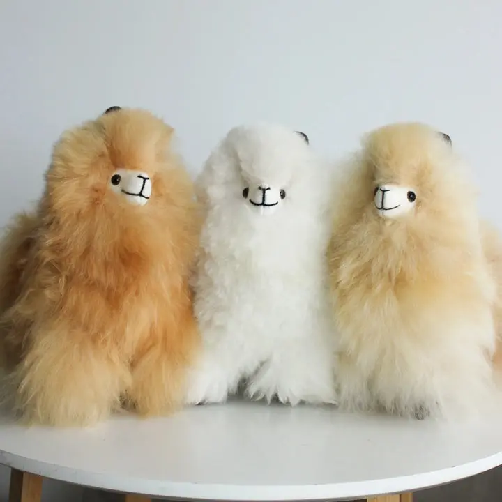 Alpaca Wool home decor 12”in - Premium Baby Alpaca Fur