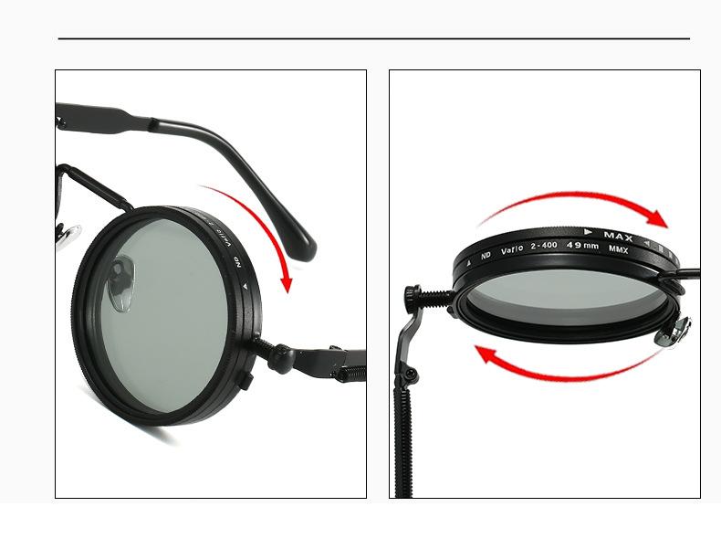 Vintage TikTok Famous! 9-Level Adjustable Polarized Sunglasses - Retro Polarized Lens for Outdoor Activities, Anti-Glare, 100% UV Protection Vintage TikTok Famous! 9-Level Adjustable Polarized Sunglasses - Retro Polarized Lens for Outdoor Activities, Anti-Glare, 100% UV Protection