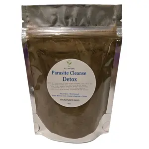 Parasite Detox Gut | Herbal Powder |Pau D'arco, Wormwood, Blackwalnut Hull, Oregano, Cloves, Cascara Sagrada, Senna| Healthcare Natural Alkaline Supplement