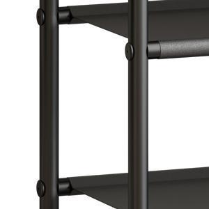 4-Tier Long Shoe Rack for Closet Shoe Modern Organizer for Closet Floor Entryway Storage Stackable Wide Shoe Shelf Stores 12 Pairs of Men Sneakers with MDF Top Board Organizing Furniture Deals For You Days