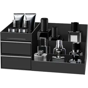 Mens Organizer,Cologne Organizer for Men,Perfume Organizer,Cologne Stand,Perfume Stand,Organizador de Perfumes,Bathroom Countertop Storage,Shelf for Bathroom Counter,Men Bedroom for Gifts