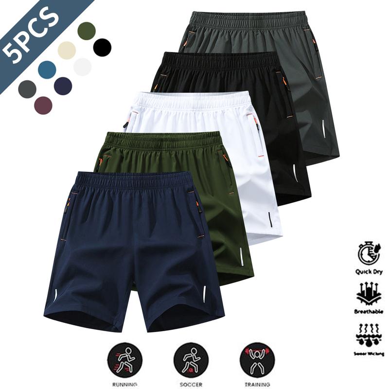 Reflective Print Men’s Athletic Shorts - Solid Color Quick-Dry Performance Gear - Breathable Training Shorts for Running and Gym - Durable Summer Wear Reflective Print Men’s Athletic Shorts - Solid Color Quick-Dry Performance Gear - Breathable Training Shorts for Running and Gym - Durable Summer Wear