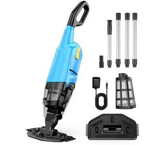 EFURDEN Pool Vacuum for Above Ground Pool, Cordless Handheld Rechargeable Pool Cleaner with Running Time Up to 90 Minutes for Sand and Debris, Ideal for In-Ground Pools, Spas, and Hot Tubs