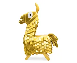 Fortnite Gold Loot Llama Figural Holiday Tree Topper Decoration Fortnite Gold Loot Llama Figural Holiday Tree Topper Decoration