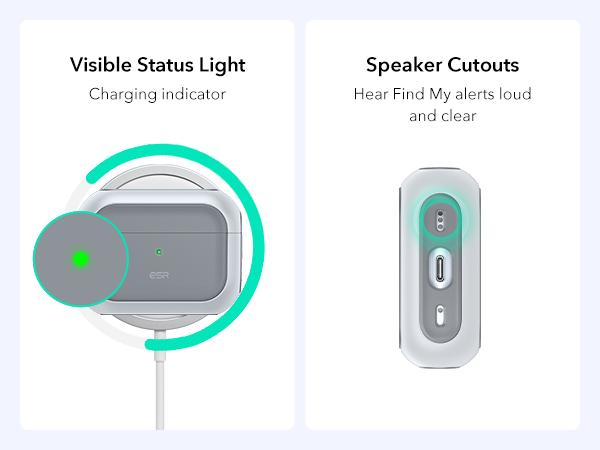 ESR for AirPods Pro 3 Case, Compatible with AirPods Pro 3rd Generation Case (2025), Compatible with MagSafe, Full Drop Protection Cover with Lanyard