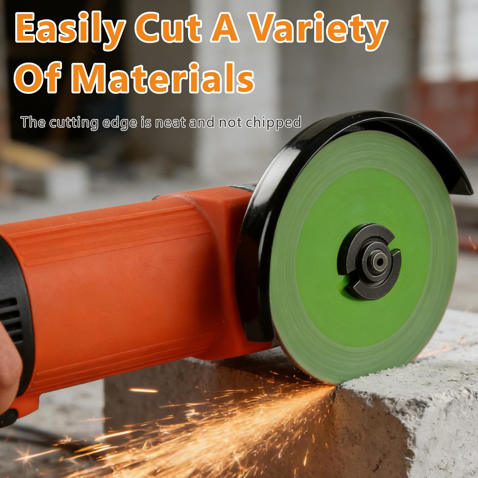 Rock Plate Dedicated Cutting Disc 6pcs 115mm DiamondPorous Flat Grinding Wheels for Chamfering Tiles MarblesStones Ceramics Fast Precise Cuts Power Tool