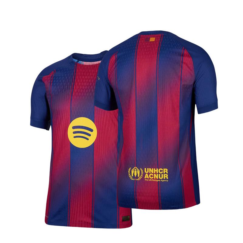 2025-26 Champions League Fan Edition Home Kit Short Sleeve Soccer Jersey