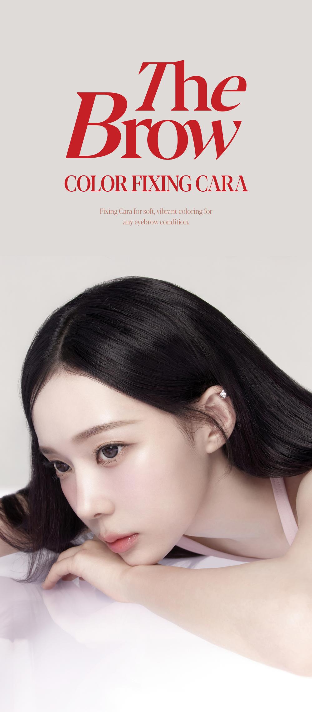 [Espoir Official][Viral] The Brow Fixing Cara | Eyebrow Coloring Mascara with 15° Angled Brush | Long-Lasting, Smudge-Proof, Waterproof | Available in 7 Shades