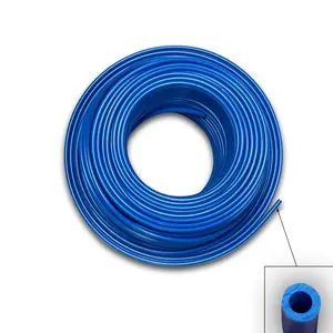 Food Grade 1/4 Inch Plastic Tubing for RO Water Filter System, Aquariums, Refrigerators, ECT (Blue)