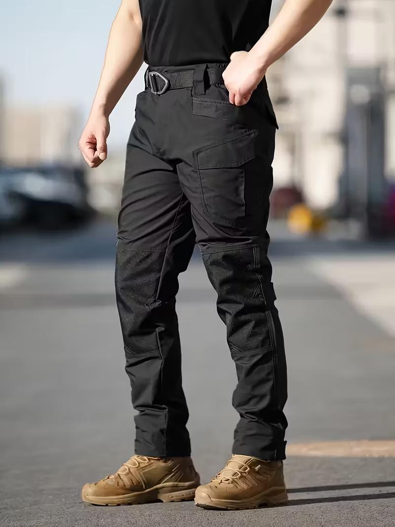 HOMUG Men's Tactical Work Pants are equipped with a stretched waistband and pockets. Featuring a kneei-pad designed and crafted from a new 230g/m2 fabric, they are ideal for spring and summer wear as well as outdoor activities.