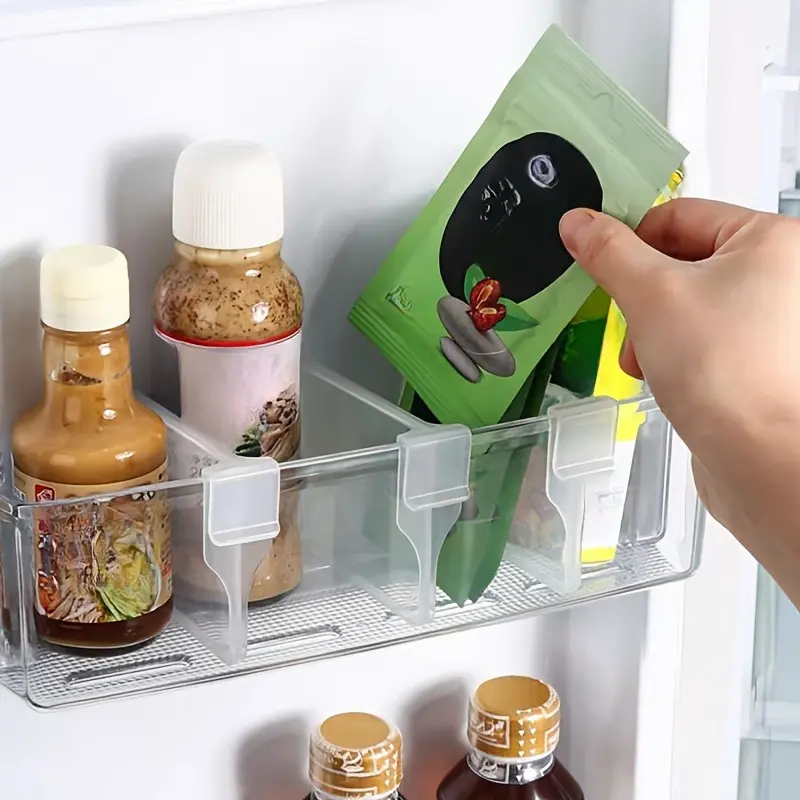 Reinforced Refrigerator Shelves | Multi-Functional Storage Racks | Kitchen Refrigerator Storage Racks, Shelving Units