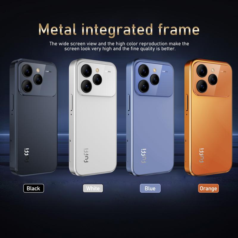 FUFFI Mini Smartphone Smart Phone 3.75-inch HD Screen Quad-core Processor 2GB + 16GB Memory 3G Network Dual SIM Dual Standby 1500mAh Battery Metal Integrated Frame 2MP Pixel Compact Stylish Android Phone