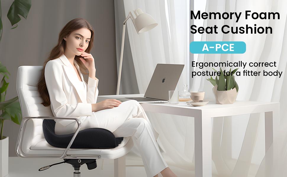 Benazcap Non-Slip Extra Large Ergonomic Memory Foam Seat Cushion for Office Gaming Chair & Car Pressure Sciatica Pain Relief X Large Size Gingham Design Benazcap Non-Slip Extra Large Ergonomic Memory Foam Seat Cushion for Office Gaming Chair & Car Pressure Sciatica Pain Relief X Large Size Gingham Design