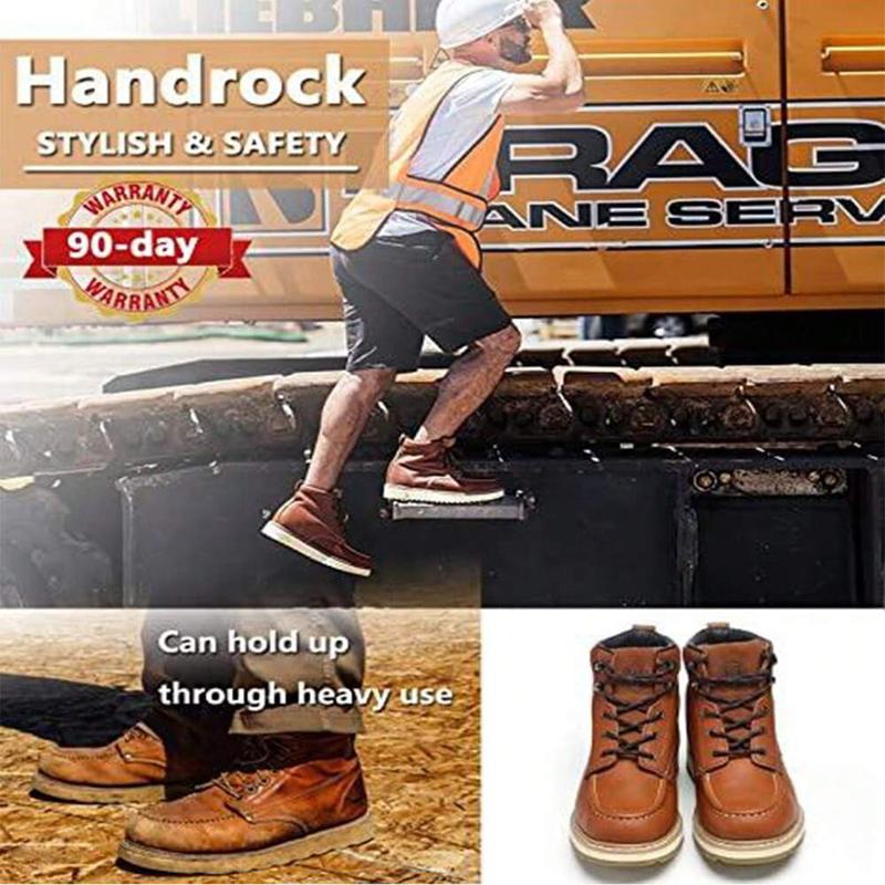 Men's Work Boots 6" Composite Toe / Soft Toe Electrical Hazard Protection | Durable | Comfortable