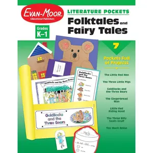 Literature Pockets, Folk Tales and Fairy Tales, Grades K-1 Paperback – Teacher's Edition, June 1, 2002