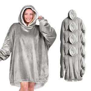 The Bare Homey Wearable Blanket Party Pack – 5 Oversized Sherpa Hoodies