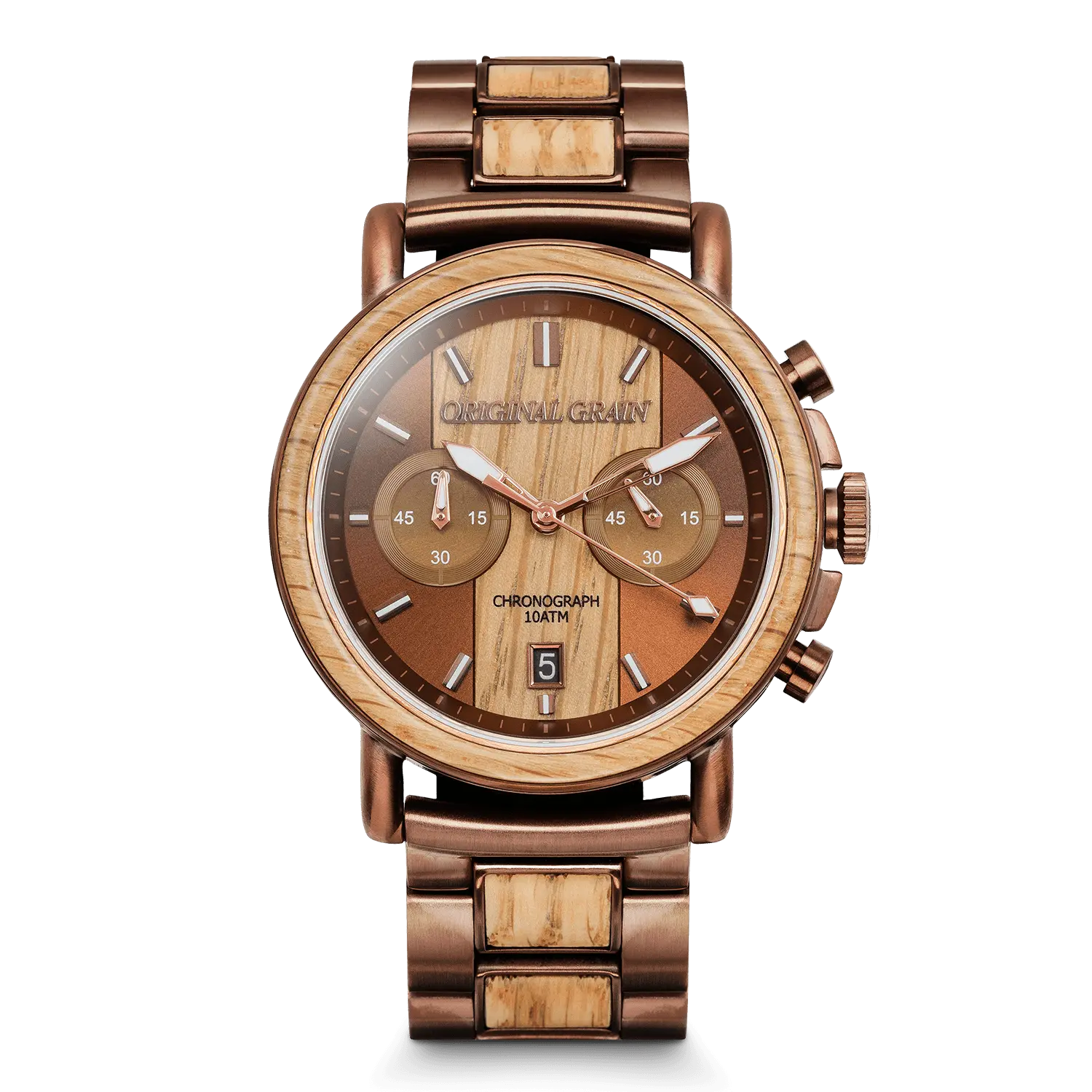 Whiskey Espresso Chrono 44mm