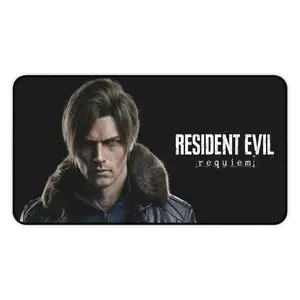 Leon Resident Evil9 Desk Mat, Gaming Mousepad, Video Game Character Artwork