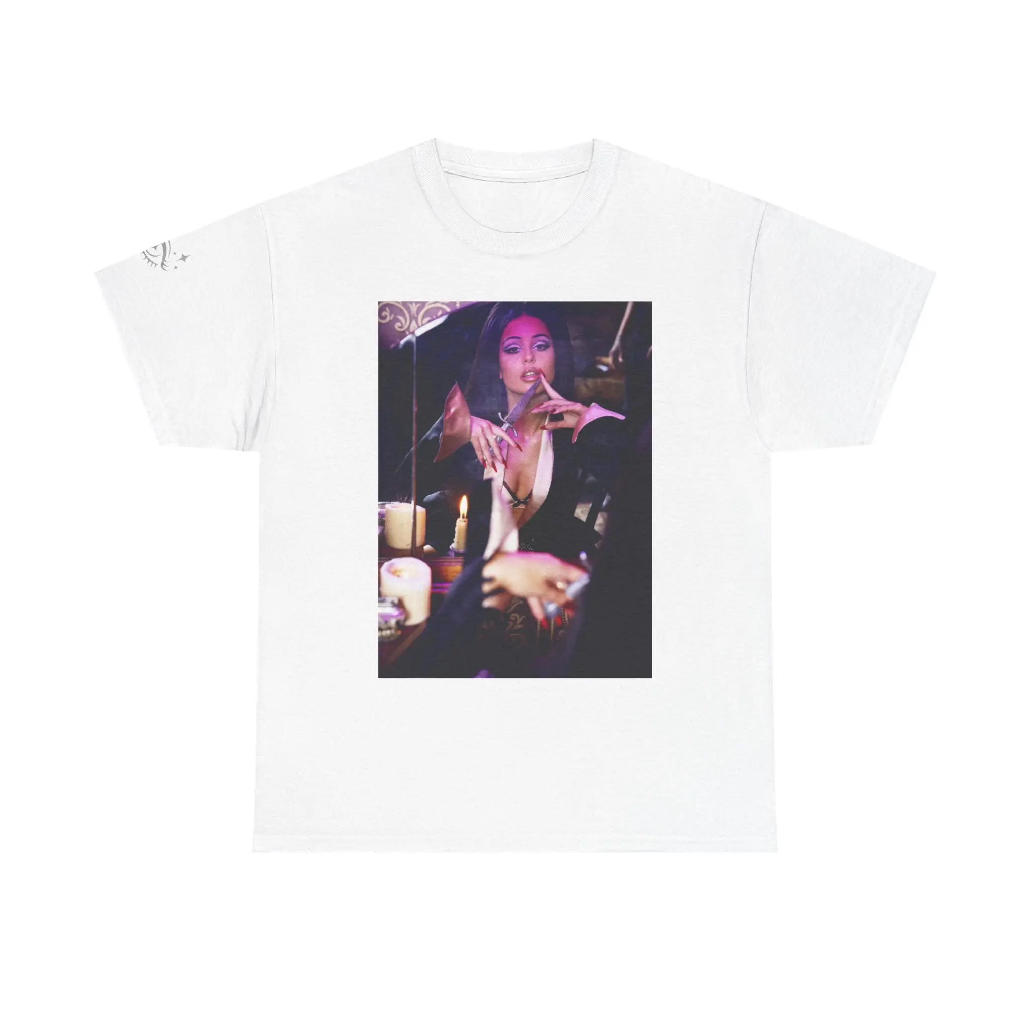 Gildan Euphoria After Dark Graphic Tee 5000 Heavy Cotton Classic Fit Crew Neckline Durable Comfortable Print-Friendly T-Shirt - Casual