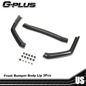 Carbon Look Front Bumper Lower Body Lip Fit For 2015-20 Subaru WRX STI