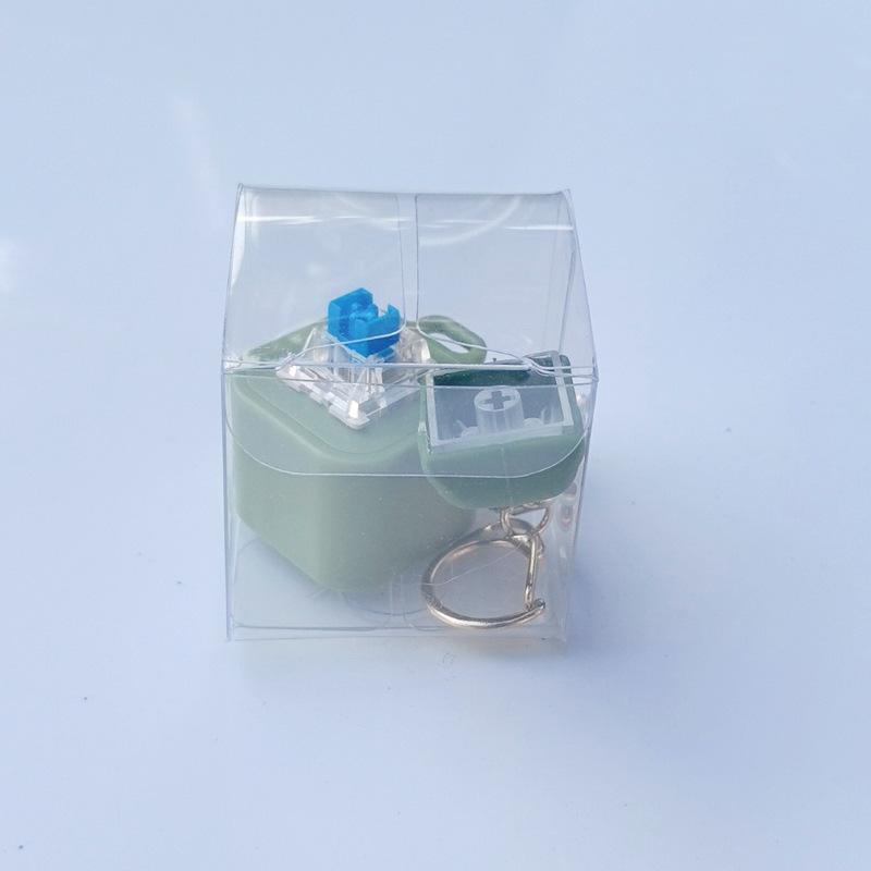 Frog Croaking Keychain - Realistic Sound Fidget Toy with Lights & Durable ABS Plastic Construction for Adults & Kids Focus Relaxation