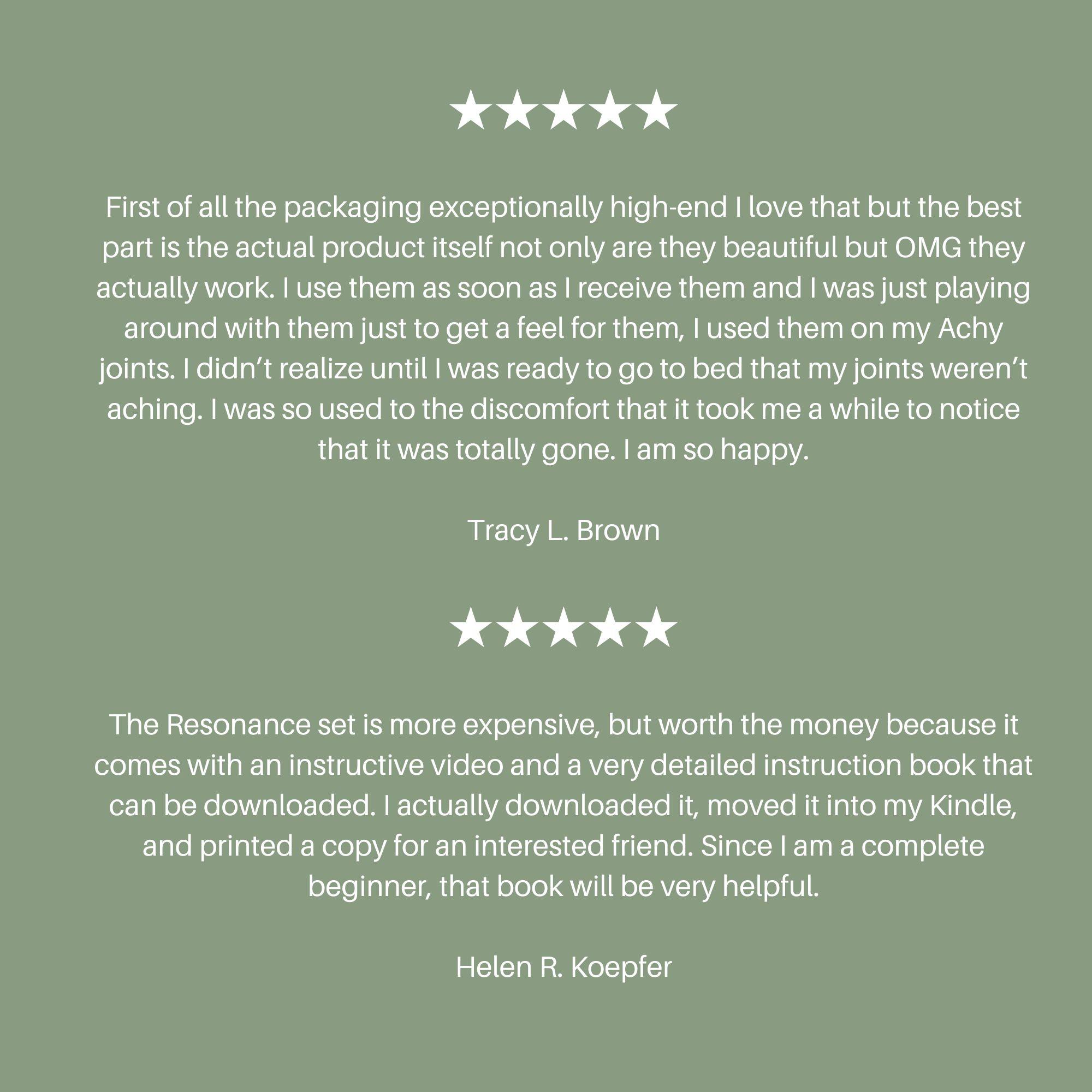 Resonance Sound Healing Tuning Fork Set – 128Hz, 136.1Hz, 256Hz, 384Hz with Activator – Sound Therapy for Stress Relief, Deep Relaxation & Chakra Balancing