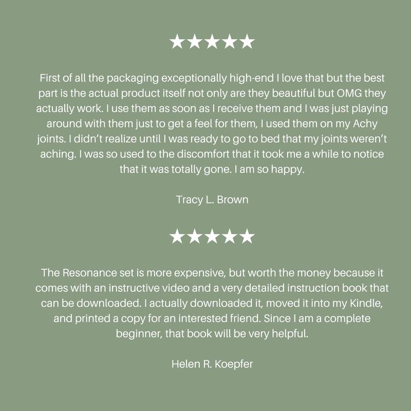 Resonance Sound Healing Tuning Fork Set – 128Hz, 136.1Hz, 256Hz, 384Hz with Activator – Sound Therapy for Stress Relief, Deep Relaxation & Chakra Balancing