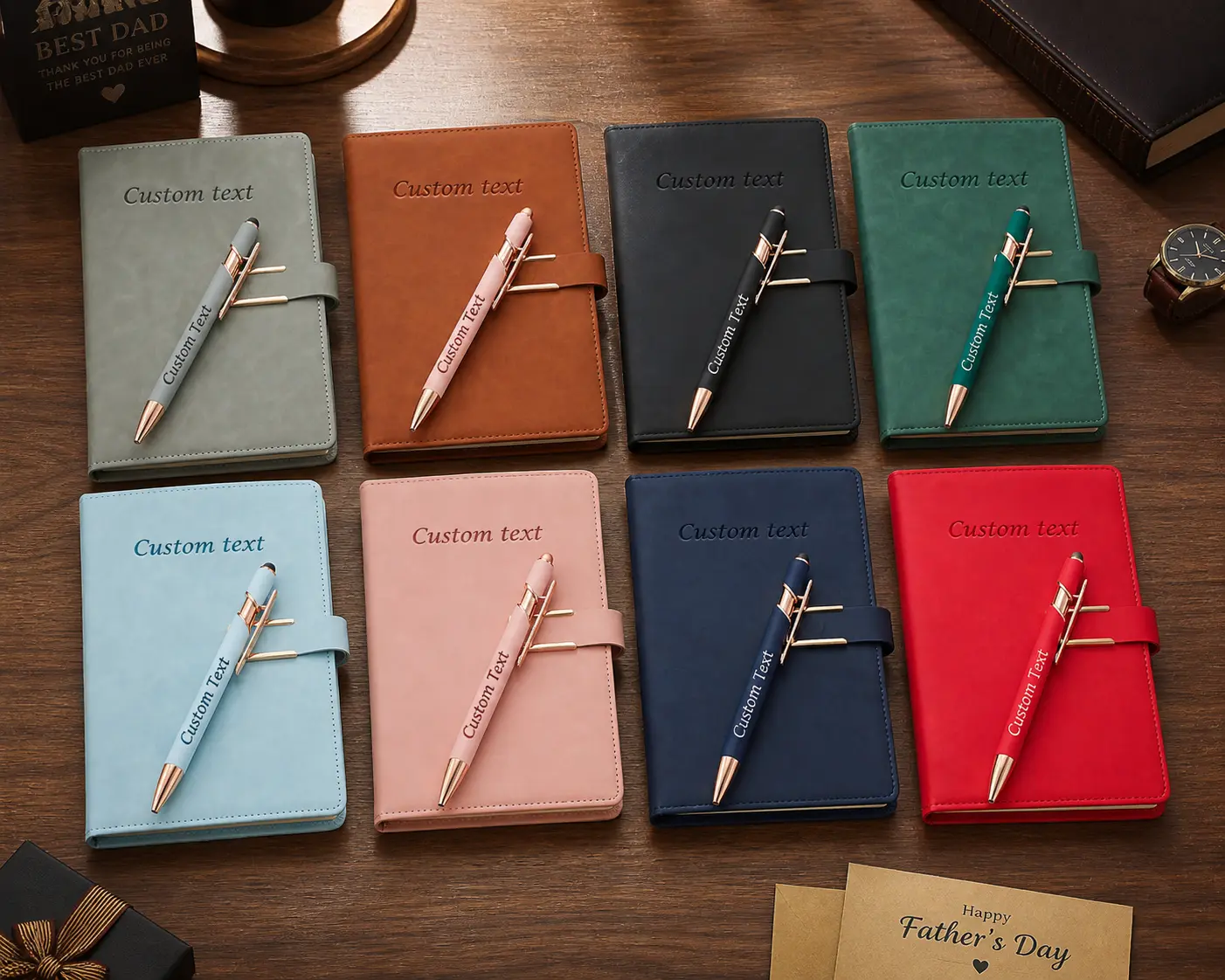 Personalized A5 2-Piece Notebook-Pen Set, Portable Office Stationery, School Notebook for Note Taking, Student Back to School Haul Essentials, Ideal Gift Item, Notebook For School