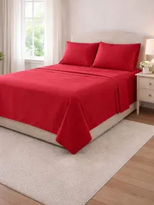 Luxury Bed Sheet Set – 1800 Collection | Ultra Soft | Deep Pocket | King / Queen