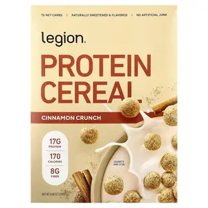Legion Athletics Protein Cereal, Cinnamon Crunch, 8.46 oz (240 g)