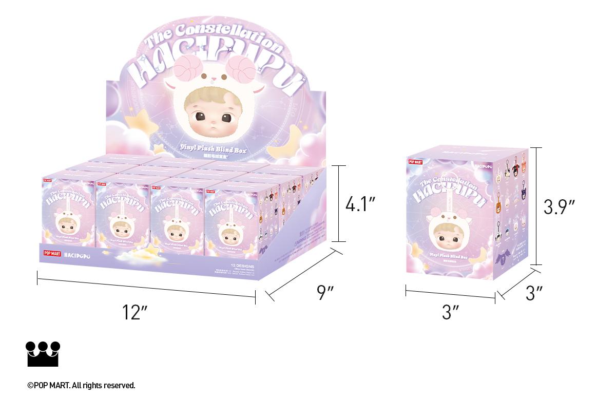 POP MART HACIPUPU The Constellation Series-Vinyl Plush, Blind Box