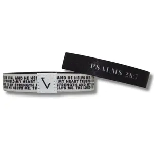 Psalms 28:7 Bracelet