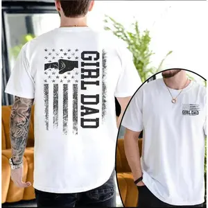 Girl Dad T-shirt, Proud Dad of Girl Shirt, Father's Day Gift from Daughter, Gift for Dad,Dad Tee, Father's Day Shirt, 100% Cotton Shirt