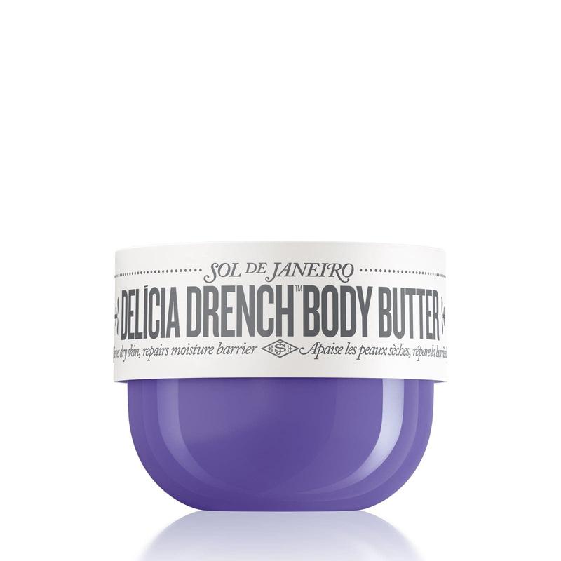 Sol de Janeiro Delícia Drench Body Butter with Bacuri Butter & Hibiscus for 48-Hour Moisture Lock & Velvety Finish