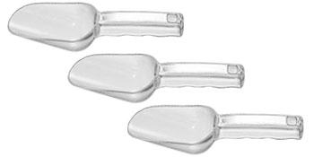 VEVOR Ingredient Bin, TikTokShopBlackFriday, 10.5 Gallons Capacity Ingredient Storage Bin, PP Material Flour Bins On Wheels, White Shelf Ingredient Bin with Scoop and Sliding Lid, Commercial Storage Bins 3 Pcs/Set