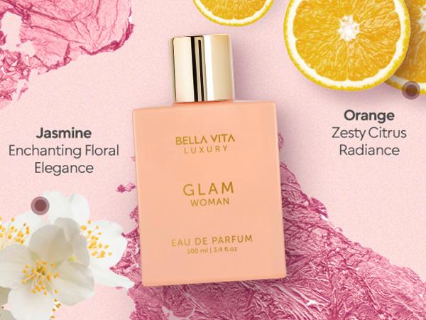 BellaVita Luxury Blush & Glam Perfume Combo for Women | Eau De Parfum Gift Set | Long Lasting Floral, Woody & Musky Fragrances | 2 x 100ml | Elegant, Premium & Cruelty-Free Perfume Duo